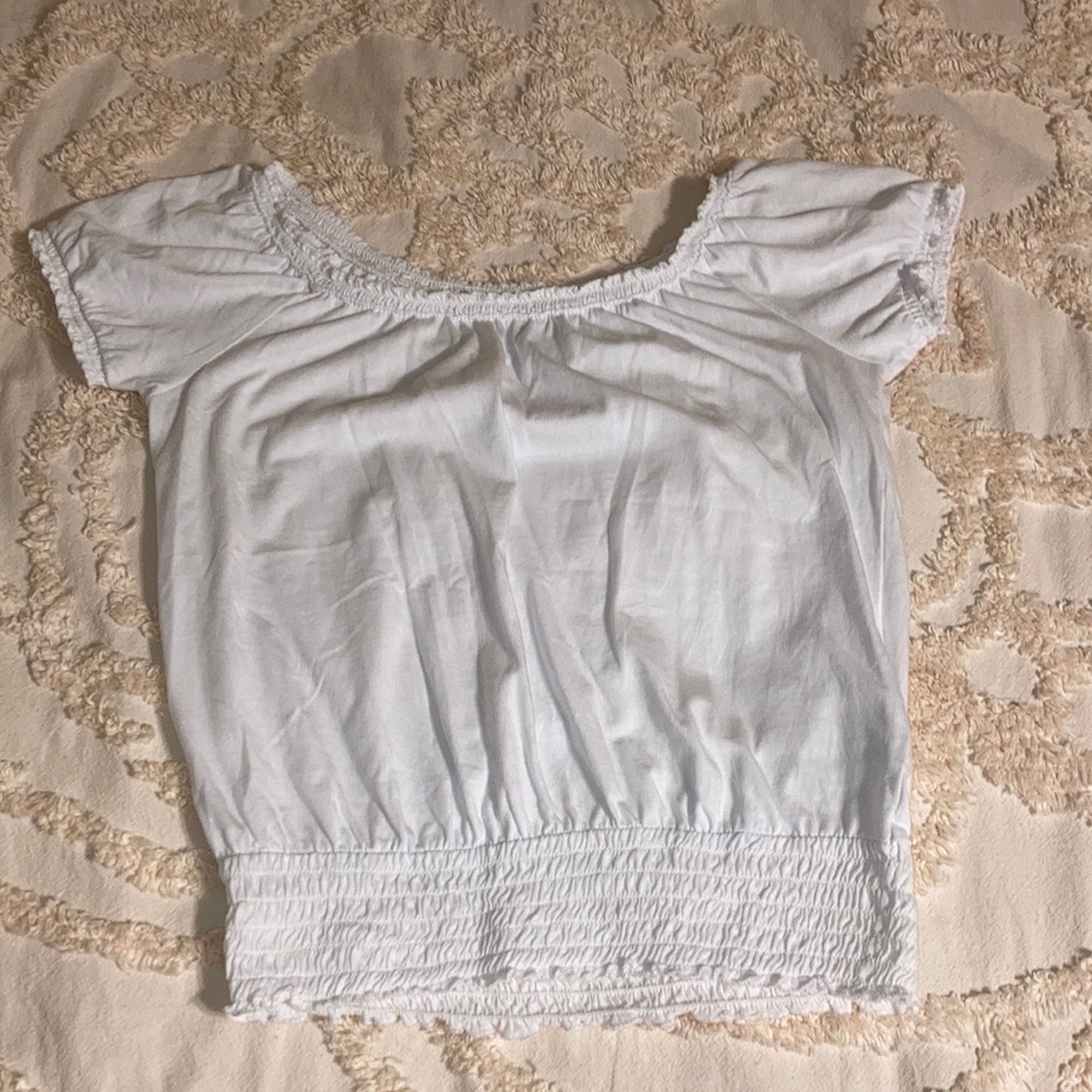 H&M white top